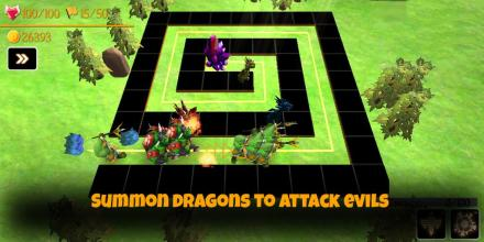 Serangan naga di Tower Swap